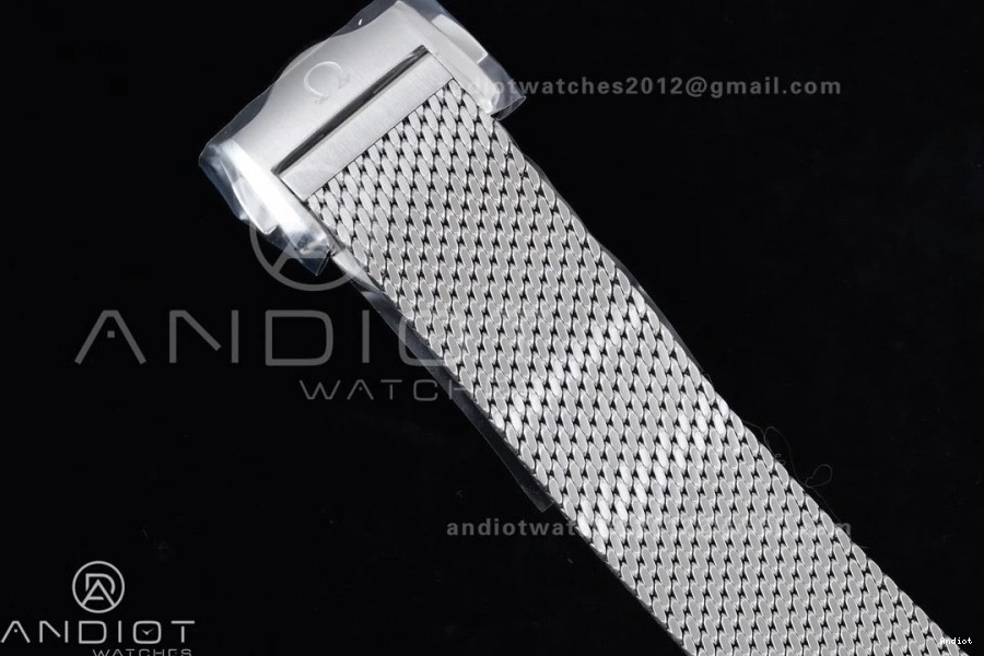 SA8806 Black Seamaster 1:1 2025 VSF Best Dial Bracelet 300 on New SS Edition Mesh 0107